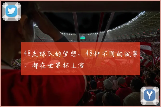 48支球队的梦想，48种不同的故事，都在世界杯上演